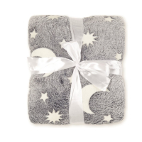 Fleece deken glow in the dark 127 x 152 cm 1+1 gratis